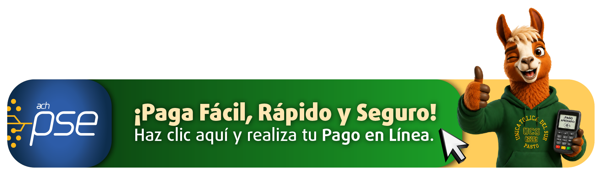 Pagos seguros en línea mediante PSE